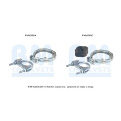 Catalytic Converter Fitting Kit BM CATALYSTS FK80360 BM CATALYSTS