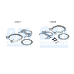 Catalytic Converter Fitting Kit BM CATALYSTS FK80366