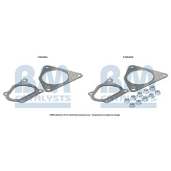 Catalytic Converter Fitting Kit BM CATALYSTS FK80380