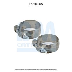 Catalytic Converter Fitting Kit BM CATALYSTS FK80405