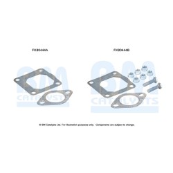Catalytic Converter Fitting Kit BM CATALYSTS FK80444