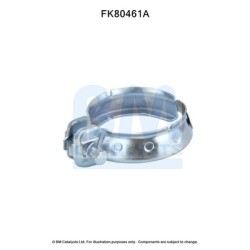 Catalytic Converter Fitting Kit BM CATALYSTS FK80461