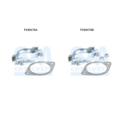 Catalytic Converter Fitting Kit BM CATALYSTS FK80476