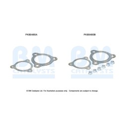 Catalytic Converter Fitting Kit BM CATALYSTS FK80480