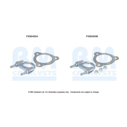 Catalytic Converter Fitting Kit BM CATALYSTS FK80483