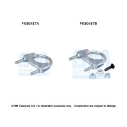 Catalytic Converter Fitting Kit BM CATALYSTS FK80487