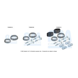 Catalytic Converter Fitting Kit BM CATALYSTS FK80501 BM CATALYSTS