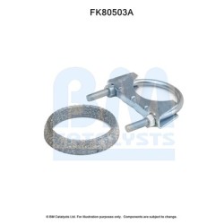 Catalytic Converter Fitting Kit BM CATALYSTS FK80503