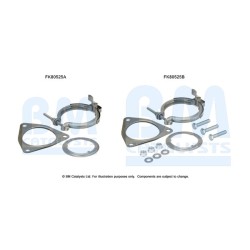 Catalytic Converter Fitting Kit BM CATALYSTS FK80525