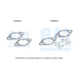 Catalytic Converter Fitting Kit BM CATALYSTS FK80581