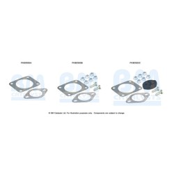 Catalytic Converter Fitting Kit BM CATALYSTS FK80583 BM CATALYSTS