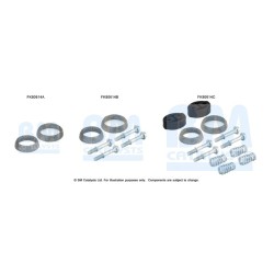 Catalytic Converter Fitting Kit BM CATALYSTS FK80614 BM CATALYSTS