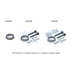 Catalytic Converter Fitting Kit BM CATALYSTS FK90038 BM CATALYSTS