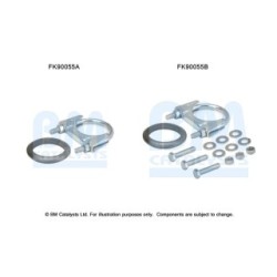 Catalytic Converter Fitting Kit BM CATALYSTS FK90055