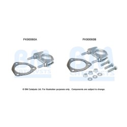 Catalytic Converter Fitting Kit BM CATALYSTS FK90060