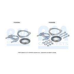 Catalytic Converter Fitting Kit BM CATALYSTS FK90096
