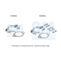 Catalytic Converter Fitting Kit BM CATALYSTS FK90099