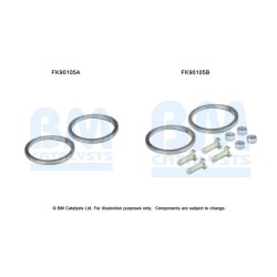 Catalytic Converter Fitting Kit BM CATALYSTS FK90105