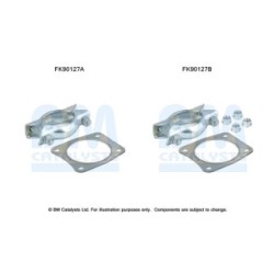 Catalytic Converter Fitting Kit BM CATALYSTS FK90127
