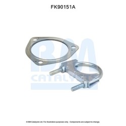 Catalytic Converter Fitting Kit BM CATALYSTS FK90151