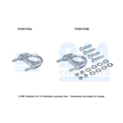 Catalytic Converter Fitting Kit BM CATALYSTS FK90153