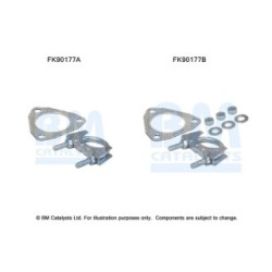 Catalytic Converter Fitting Kit BM CATALYSTS FK90177