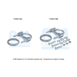 Catalytic Converter Fitting Kit BM CATALYSTS FK90179