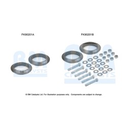 Catalytic Converter Fitting Kit BM CATALYSTS FK90201