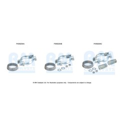 Catalytic Converter Fitting Kit BM CATALYSTS FK90204 BM CATALYSTS