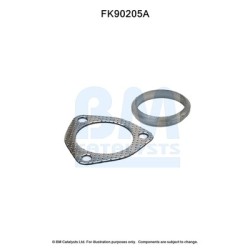 Catalytic Converter Fitting Kit BM CATALYSTS FK90205