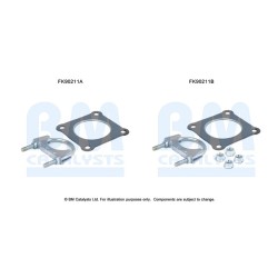 Catalytic Converter Fitting Kit BM CATALYSTS FK90211