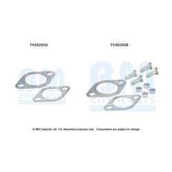 Catalytic Converter Fitting Kit BM CATALYSTS FK90260