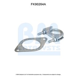 Catalytic Converter Fitting Kit BM CATALYSTS FK90264