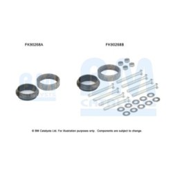 Catalytic Converter Fitting Kit BM CATALYSTS FK90268