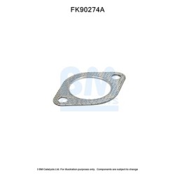 Catalytic Converter Fitting Kit BM CATALYSTS FK90274