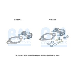 Catalytic Converter Fitting Kit BM CATALYSTS FK90279