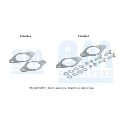 Catalytic Converter Fitting Kit BM CATALYSTS FK90284
