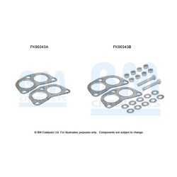 Catalytic Converter Fitting Kit BM CATALYSTS FK90343
