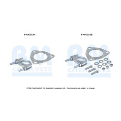 Catalytic Converter Fitting Kit BM CATALYSTS FK90383