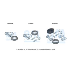 Catalytic Converter Fitting Kit BM CATALYSTS FK90390 BM CATALYSTS