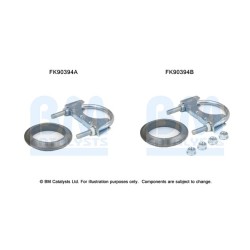 Catalytic Converter Fitting Kit BM CATALYSTS FK90394