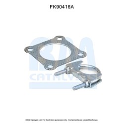 Catalytic Converter Fitting Kit BM CATALYSTS FK90416