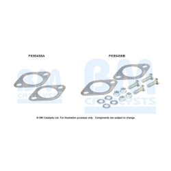 Catalytic Converter Fitting Kit BM CATALYSTS FK90456