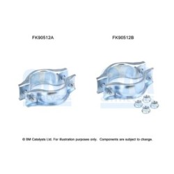 Catalytic Converter Fitting Kit BM CATALYSTS FK90512