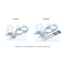 Catalytic Converter Fitting Kit BM CATALYSTS FK90524
