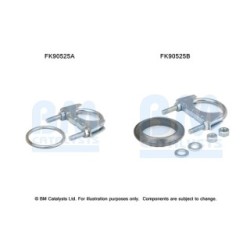Catalytic Converter Fitting Kit BM CATALYSTS FK90525