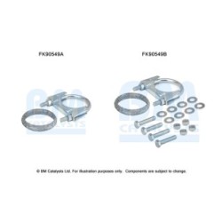Catalytic Converter Fitting Kit BM CATALYSTS FK90549