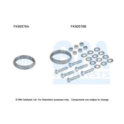 Catalytic Converter Fitting Kit BM CATALYSTS FK90576