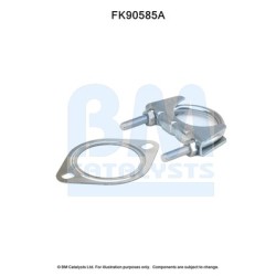 Catalytic Converter Fitting Kit BM CATALYSTS FK90585
