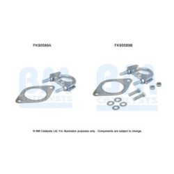 Catalytic Converter Fitting Kit BM CATALYSTS FK90589